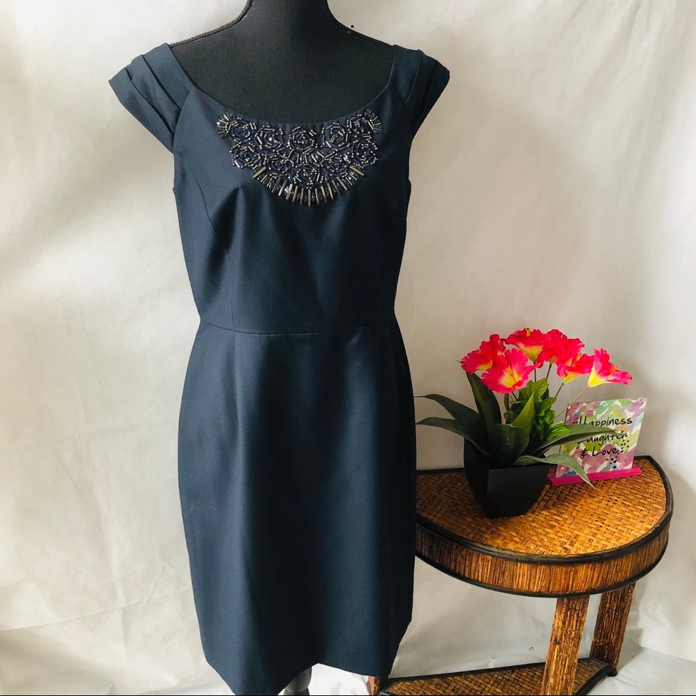 *Antonio Melani Midnight Navy Sheath